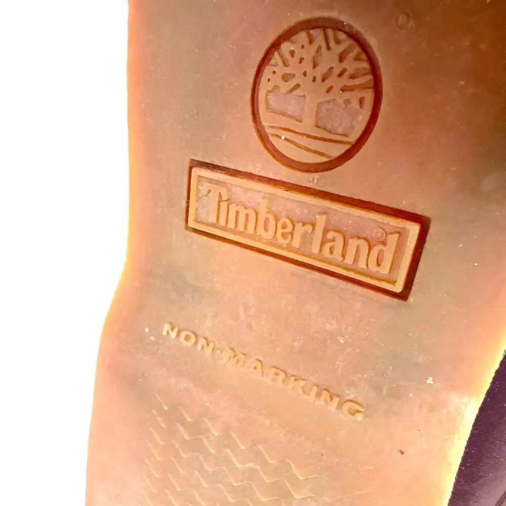 Timberland Dark Brown Leather Classic Boat Shoe Loafers